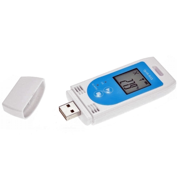 REGISTRADOR DE TEMPERATURA Y HUMEDAD USB 2